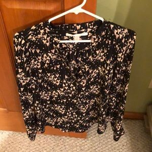 Flowered print blouse